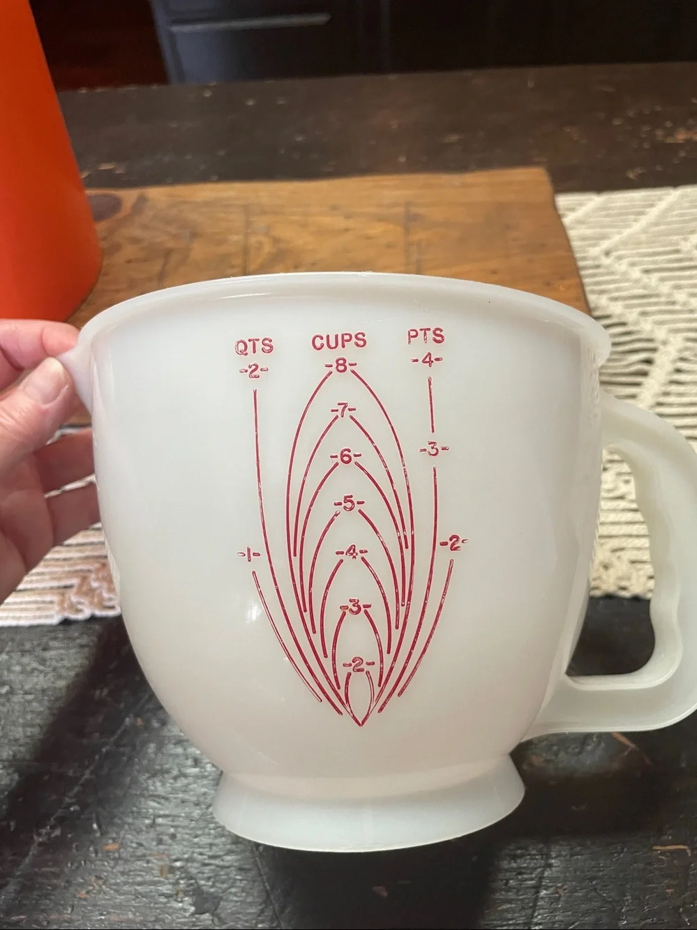 Vintage Tupperware Orange Decorative Kitchen Canister Set (4) with Bonus Items